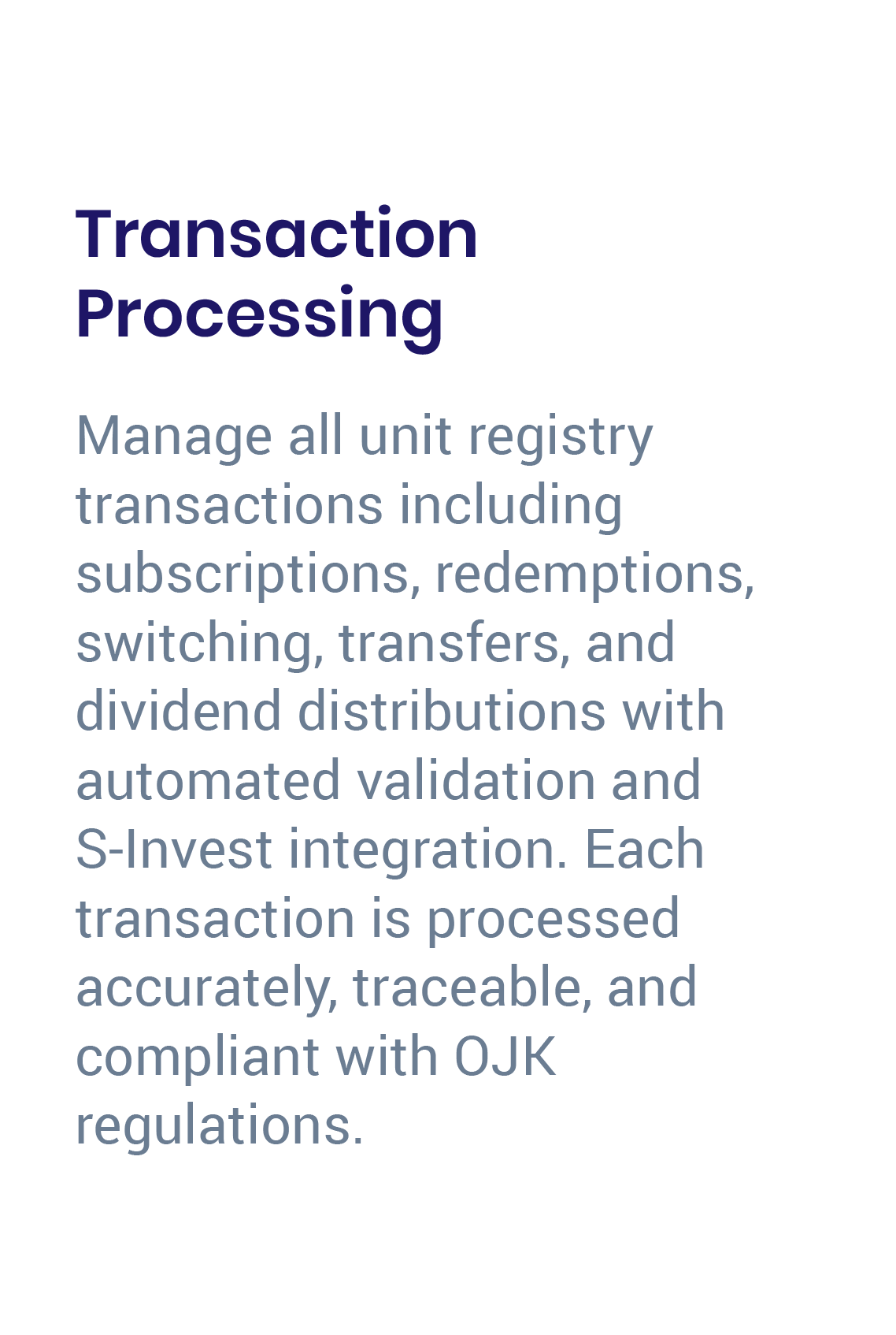 Key capability U Registry-04